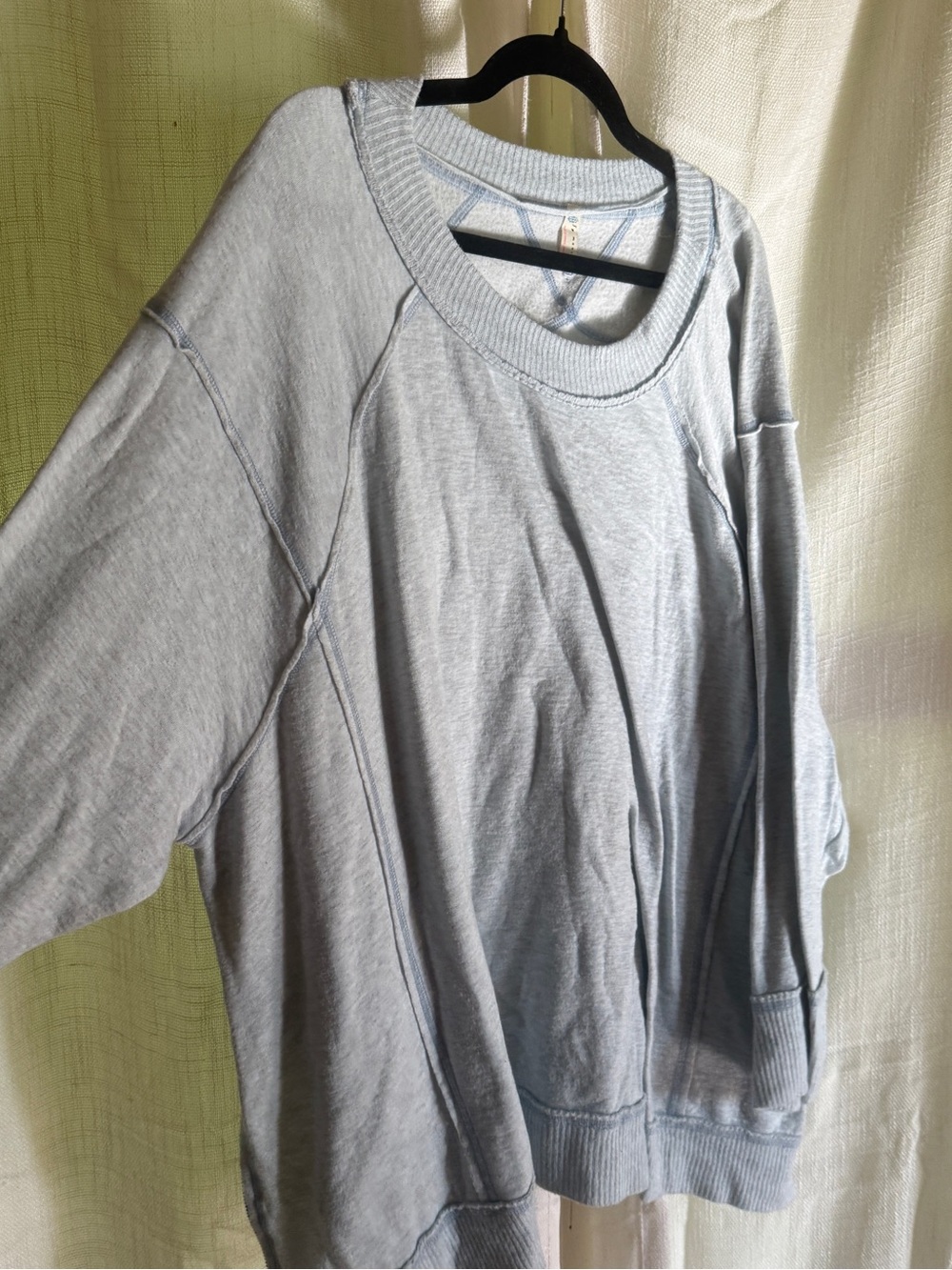 Free People Light Blue Women's Pullover